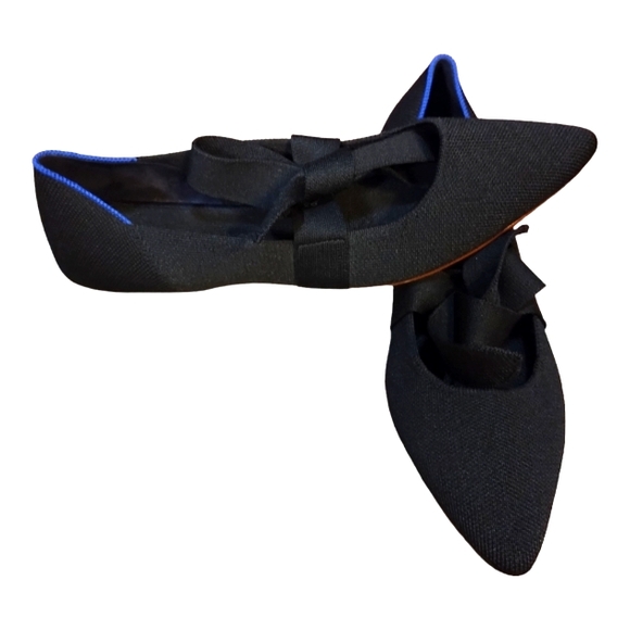 Rothy's Shoes - Rothy’s Point Mary Jane Bow Flats (Discontinued style!)